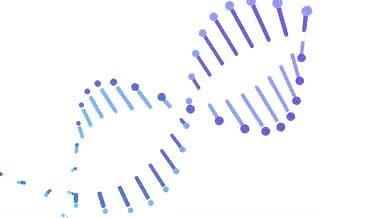 DNA双螺旋结构AE动画视频的预览图